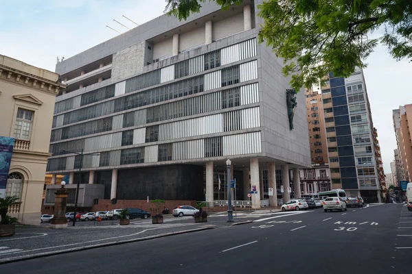 Porto Alegre Brazil May 2019 Palace Justice Porto Alegre Rio — стокове фото