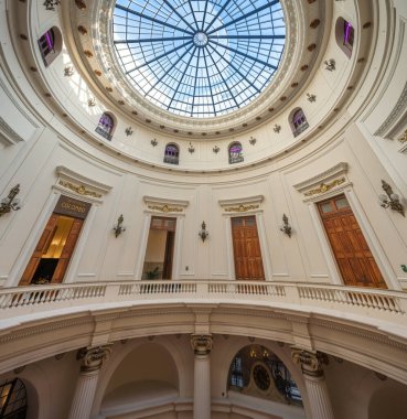 Rio de Janeiro, Brezilya - 5 Mayıs 2022: Brezilya Merkez Bankası (Centro Cultural Banco do Brasil - CCBB) - Rio de Janeiro, Brezilya