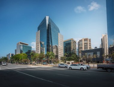 Brigadeiro Faria Lima Caddesi - Sao Paulo, Brezilya