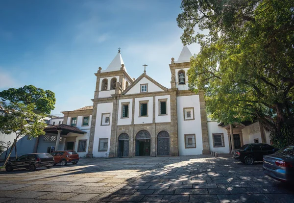 Iglesia Del Monasterio San Benito Mosteiro Sao Bento Río Janeiro —  Fotos de Stock