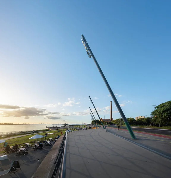 Porto Alegre Brasilien Mai 2022 Moacyr Scliar Park New Guaiba — Stockfoto