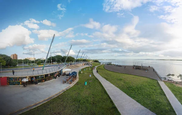 Porto Alegre Brazilië Mei 2022 Moacyr Scliar Park New Guaiba — Stockfoto