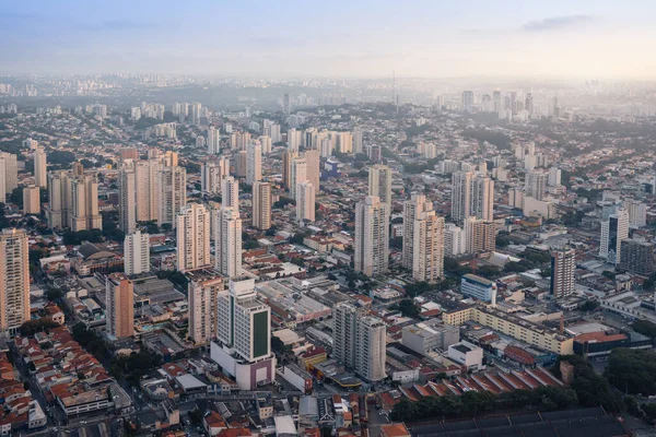 Aerial View Lapa Vila Romana Neighborhood Sao Paulo Brazil — 스톡 사진