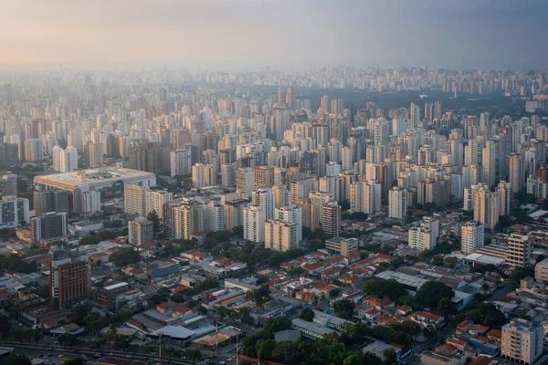 Aerial View Indianapolis Neighborhood Sao Paulo Brazil — ストック写真