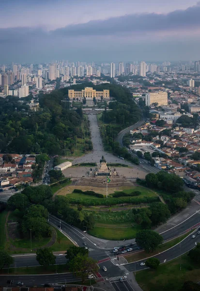 Independence Park Parque Independencia Ipiranga Museum Museu Ipiranga Monument Independence — Foto de Stock