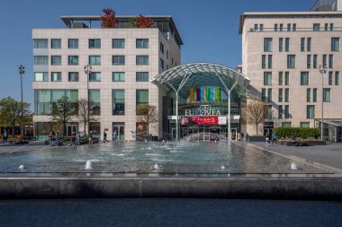 Bratislava, Slovakia - Oct 14, 2019: Eurovea Galleria Shopping Mall - Bratislava, Slovakia