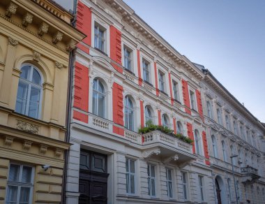 Apartment building with vibrant colors - Bratislava, Slovakia