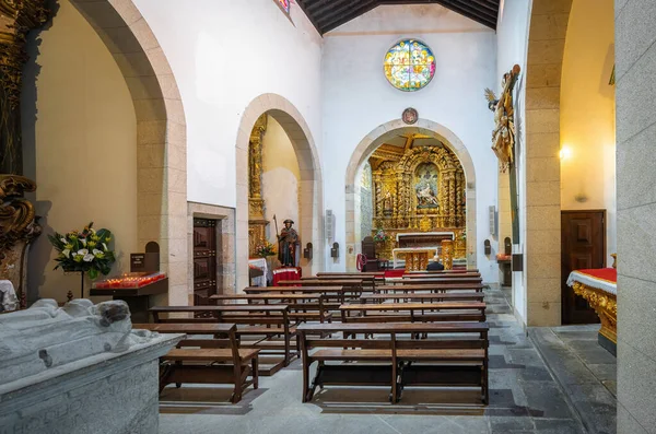 Braga Portogallo Febbraio 2020 Cappella Della Pietà Capela Piedade Interno — Foto Stock