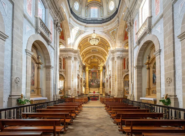 Braga Portekiz Şubat 2020 Bom Jesus Monte Kilisesi Kilisesi Çişleri — Stok fotoğraf