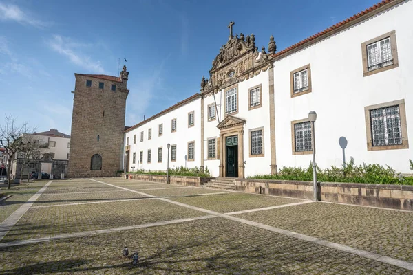 Konzilsseminar Peter Und Paul Seminario Conciliar Braga Und Santiago Turm — Stockfoto