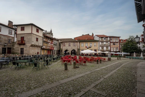 Sao Tiago Square Guimaraes Portugal — Stock Photo, Image