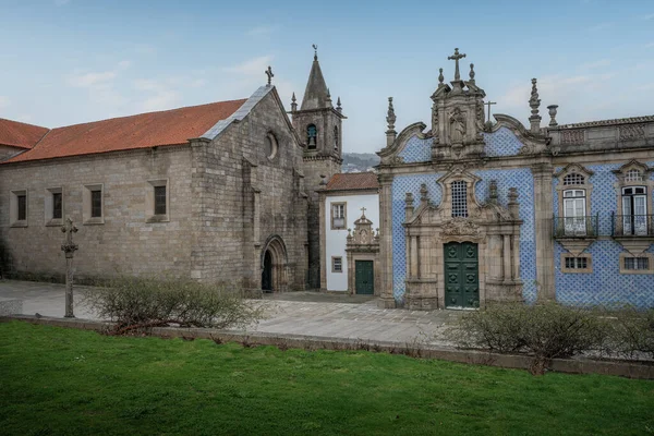Kostel Františka Largo Sao Francisco Guimaraes Portugalsko — Stock fotografie
