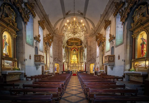 Guimaraes Portekiz Şubat 2020 Teselli Leydimiz Kilisesi Santos Passos Çişleri — Stok fotoğraf