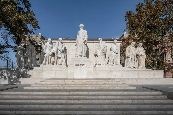Budapeşte Macaristan Ekim 2019 Kossuth Anıtı Budapeşte Macaristan — Stok fotoğraf
