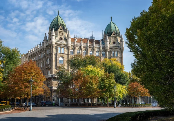 Immeuble Souabe Sur Place Liberté Budapest Hongrie — Photo