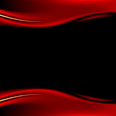 kare biçiminde siyah zemin üzerine kırmızı sahne perdesi. değişken 01 - yansıma. lüks zemin dalga şerit karanlık tarzı ile. metin veya oturum için boş alan. çizimde tasarım öğesi 8 eps vektör