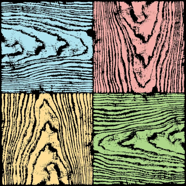 Textura de madera — Vector de stock