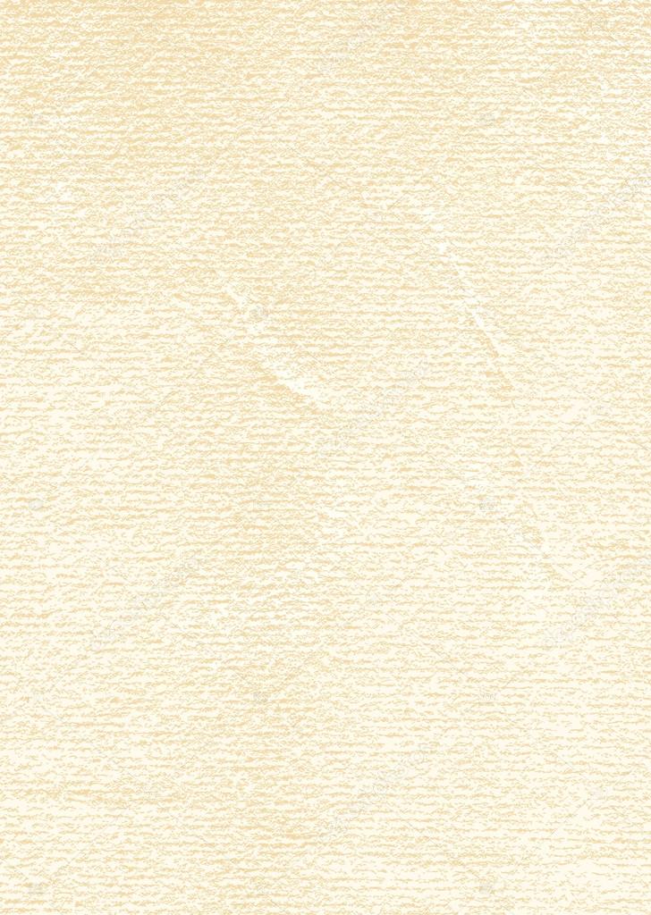 Watercolor paper old texture with damages, folds and scratches. Vintage empty beige background with space for text.