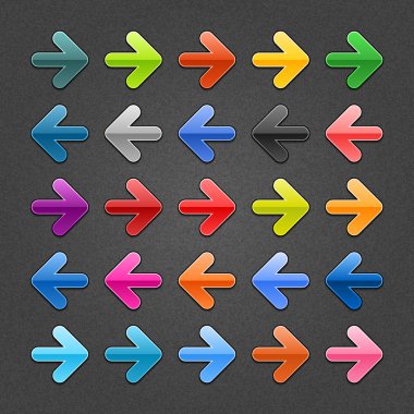 25 ok işareti web 2.0 Icon