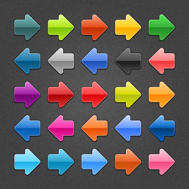 25 ok işareti web 2.0 Icon