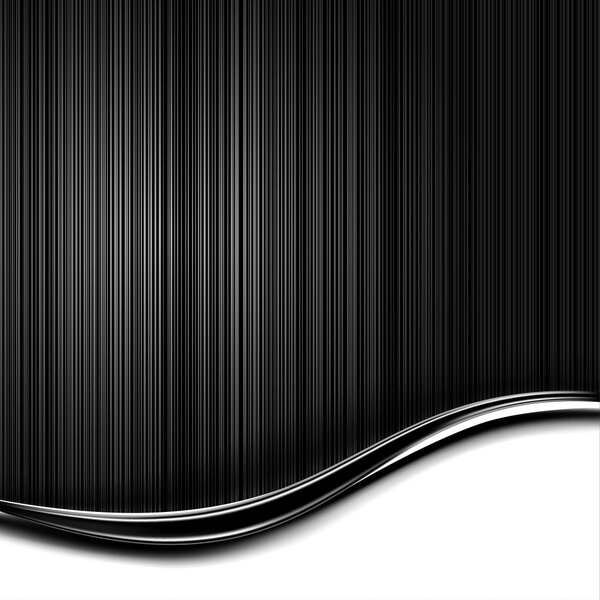Перфорированная поверхность с металлической текстурой. Белый и черный фон с темной хромированной металлической полосой. Векторная иллюстрация клип-арт элемент дизайна сохранить в 10 EPS. Современные обои в промышленном стиле
