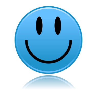 Mavi gülen yüzleri beyaza keçeleşmiş