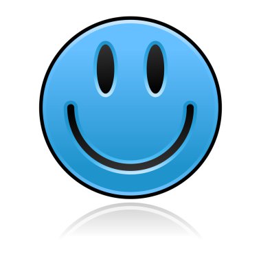 Mavi gülen yüzleri beyaza keçeleşmiş