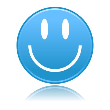 Mavi gülen yüzleri beyaza keçeleşmiş