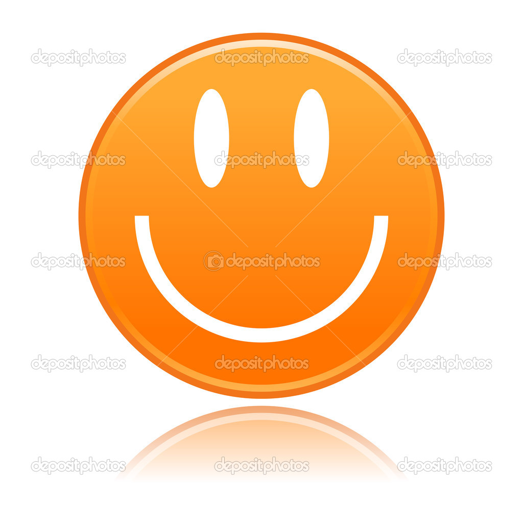 emaranhado laranja smiley faces