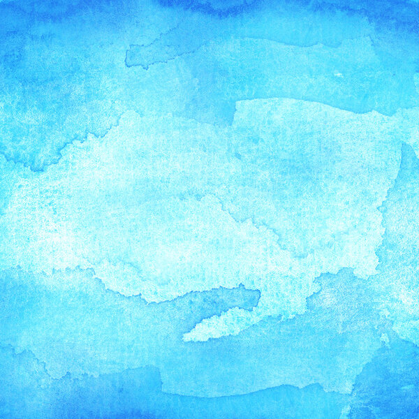 Blue abstract watercolor macro texture background