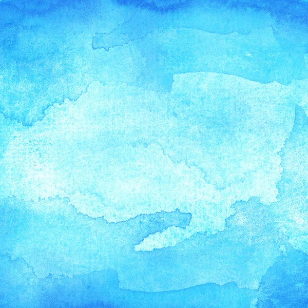 Blaue abstrakte Aquarell Makro-Textur Hintergrund — Stockfoto