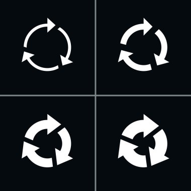 4 arrow  refresh reload rotation loop sign clipart