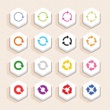 16 ok işareti Icon set
