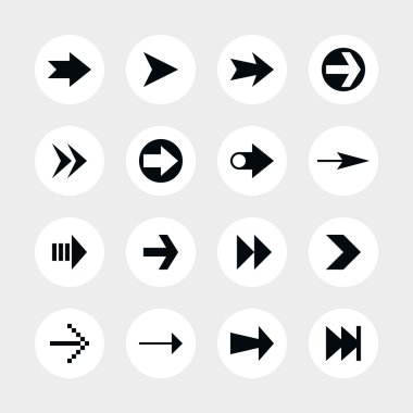 16 ok işareti Icon set