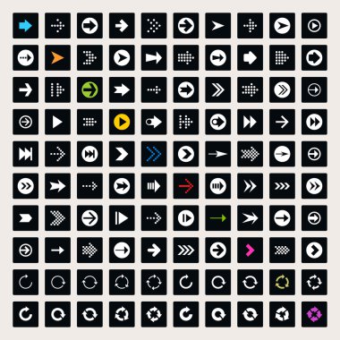 100 ok işareti Icon set.