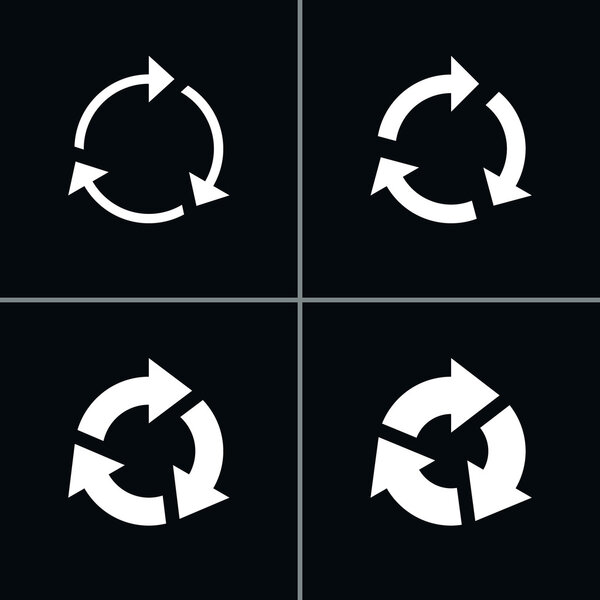 4 arrow  refresh reload rotation loop sign