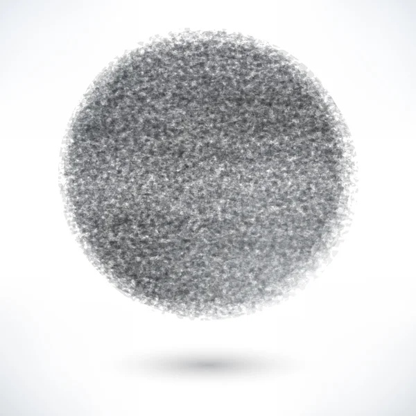 Aquarelle vierge forme ronde . — Image vectorielle