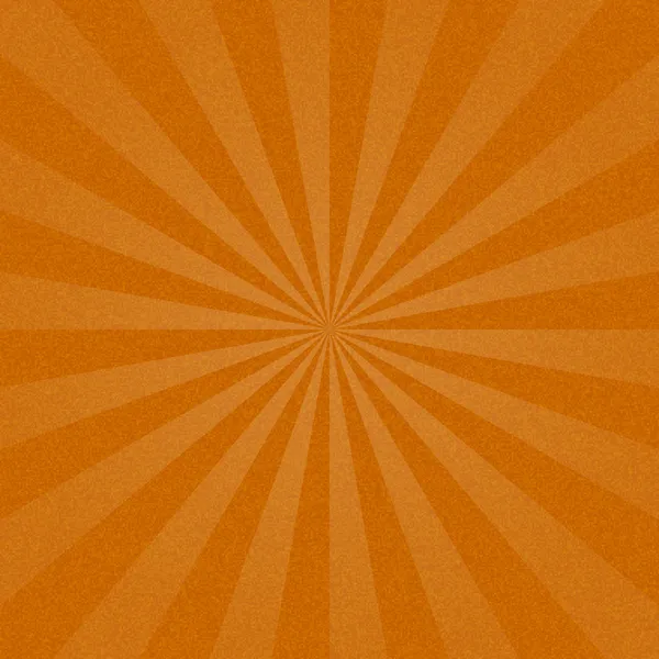 Brown sunburst fondo en blanco — Vector de stock