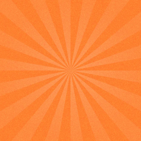 Orange sunburst blank background. — Stock Vector