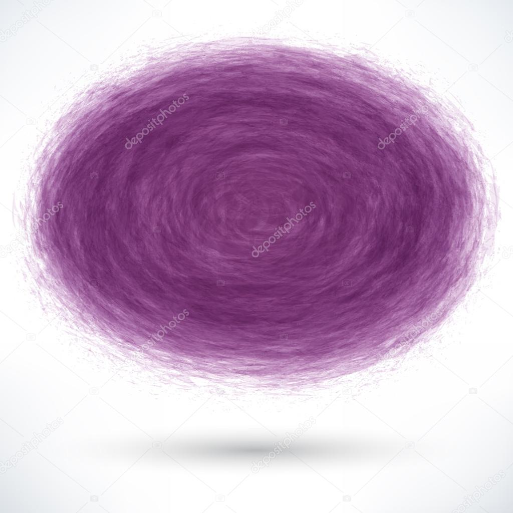 Violet abstract ellipse