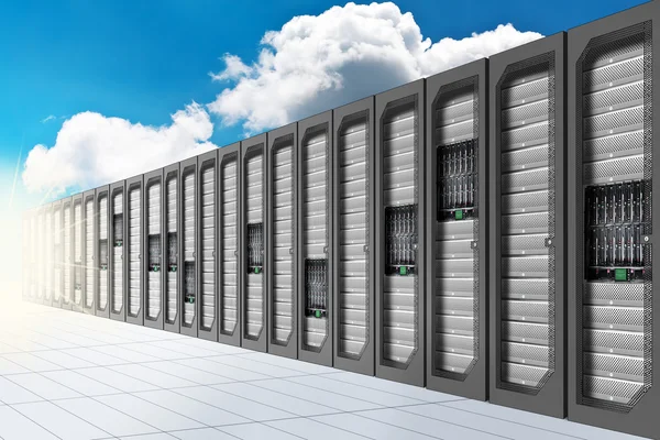 Cloud Computing - Datacenter 2 — Foto de Stock