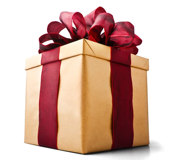 Present box seen from Bellow Stock Photo