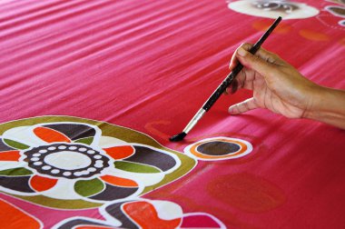 batik boyama