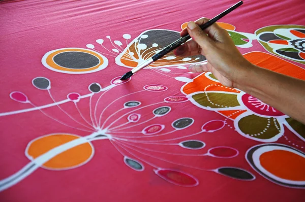 Batik pintura Imagen De Stock