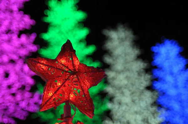 Luzes de Natal — Fotografia de Stock