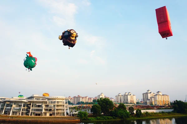 Hot air balloon event — Stock Photo, Image