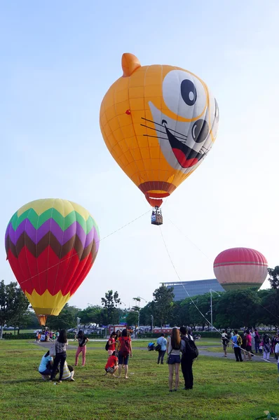 Hot air balloon event — Stock Photo, Image