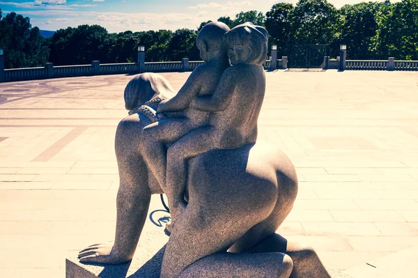 Norway Oslo Frogner Park Gustav Vigeland Sculpture Park June 12Th — Stock Photo, Image