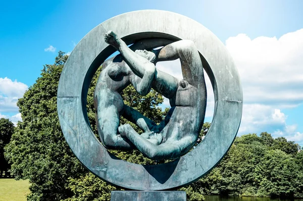 Norway Oslo Frogner Park Gustav Vigeland Sculpture Park June 12Th — Stock Photo, Image