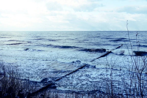 Groyne Coast — Fotografia de Stock